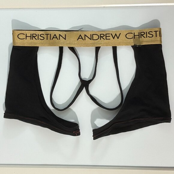 Unique! Andrew Christian Open Chaps/Jockstrap - Picture 1 of 3